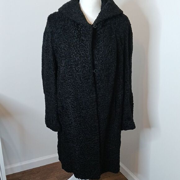 Elegant Black Teddy Coat for Women
